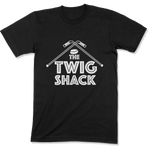 The Twig Shack Premium T-Shirt (white logo)