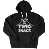The Twig Shack Premium Pullover Hoodie (white logo)