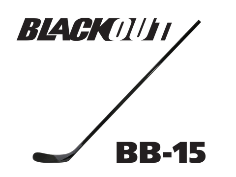 BLACKOUT Hockey Stick BB-15 (Similar to Lidstrom/Getzlaf/P02)