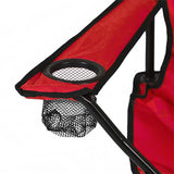 Portable 4-Seat Camping Folding Chair with Cooler