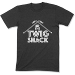 The Twig Shack Premium T-Shirt (white logo)
