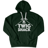 The Twig Shack Premium Pullover Hoodie (white logo)