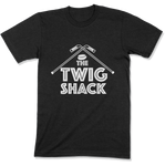 The Twig Shack Premium T-Shirt (white logo)