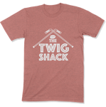 The Twig Shack Premium T-Shirt (white logo)