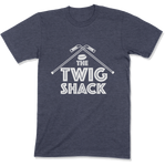 The Twig Shack Premium T-Shirt (white logo)