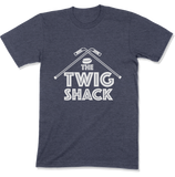 The Twig Shack Premium T-Shirt (white logo)