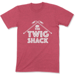The Twig Shack Premium T-Shirt (white logo)