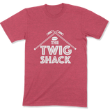 The Twig Shack Premium T-Shirt (white logo)