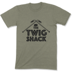 The Twig Shack Premium T-Shirt (black logo)