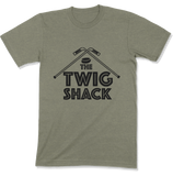 The Twig Shack Premium T-Shirt (black logo)