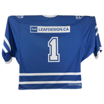 Home and Away Custom Double Sided Sublimated Jersey (White & Blue)