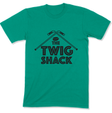 The Twig Shack Premium T-Shirt (black logo)