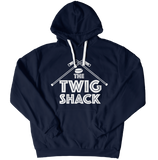 The Twig Shack Premium Pullover Hoodie (white logo)