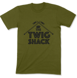 The Twig Shack Premium T-Shirt (black logo)