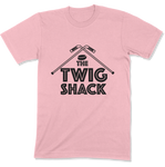 The Twig Shack Premium T-Shirt (black logo)