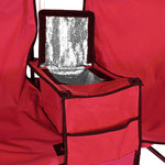 Portable 4-Seat Camping Folding Chair with Cooler