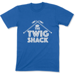 The Twig Shack Premium T-Shirt (white logo)