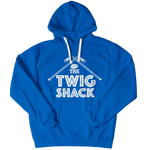 The Twig Shack Premium Pullover Hoodie (white logo)