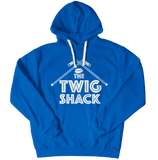 The Twig Shack Premium Pullover Hoodie (white logo)