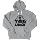 The Twig Shack Premium Pullover Hoodie (black logo)