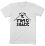 The Twig Shack Premium T-Shirt (black logo)
