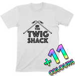 The Twig Shack Premium T-Shirt (black logo)