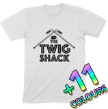 The Twig Shack Premium T-Shirt (black logo)