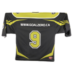Home and Away Custom Double Sided Sublimated Jersey (White/Green & Black/Green)