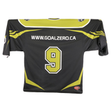 Home and Away Custom Double Sided Sublimated Jersey (White/Green & Black/Green)